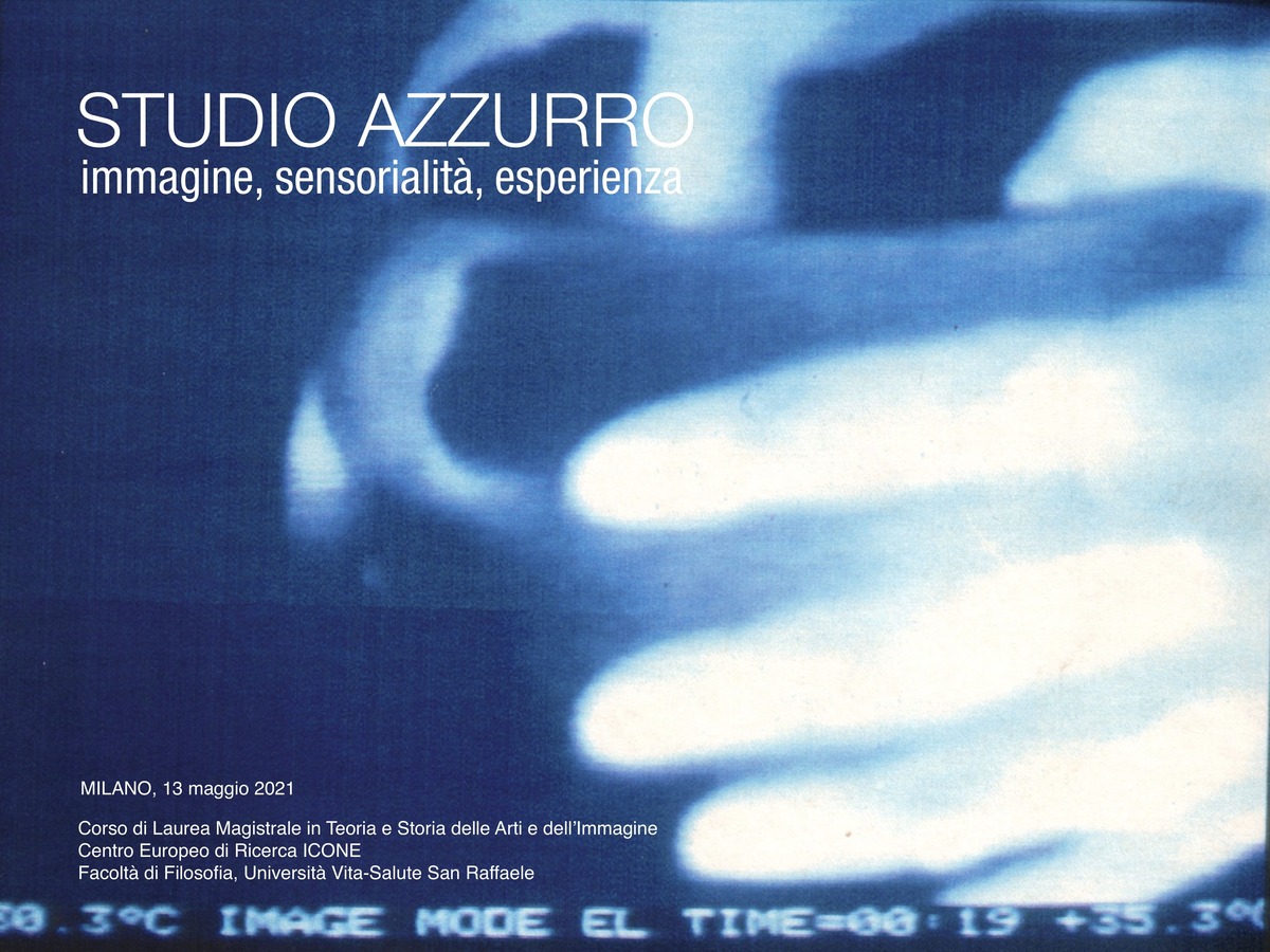 Studio Azzurro: immagine, sensorialità, esperienza - locandina dell'incontro online